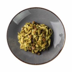 Тальятелле з грибами і куркою